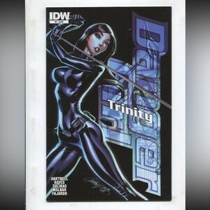 IDW DANGER GIRL: TRINITY #2 (9.2) J SCOTT CAMPBELL COVER!